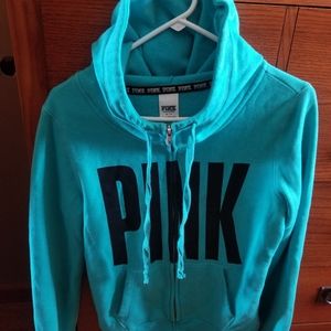 Victoria Secret  full zip hooded sweatshirt